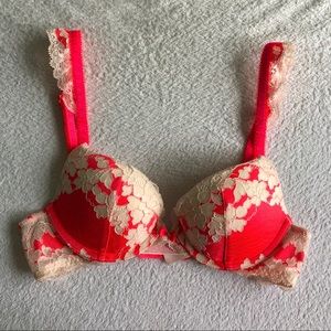 Victoria’s Secret Neon Very Sexy Push up Bra 32A